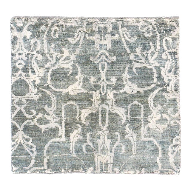 Pasargad DC Fine Hand Knotted V.Silk Modern Rug For Sale