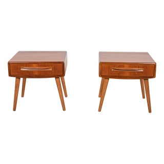 Mid-Century Nightstands by Victor Wilkins for G-Plan, United Kingdom, 1960s, Set of 2 For Sale