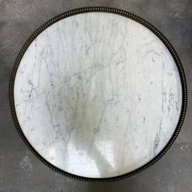 Louis XVI Style Bouillotte Coffee Table, 1920s For Sale - Image 9 of 10