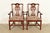 Henredon Georgian Carved Mahogany Armchairs, Pair For Sale - Image 16 of 16