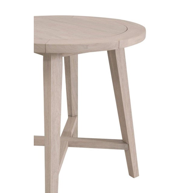 2020s Essentials for Living Carmel Patio Round Counter Table For Sale - Image 5 of 7