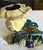 Vintage Ornate Enameled Floral Butterfly Candlestick Whimsy Fairy For Sale - Image 10 of 12