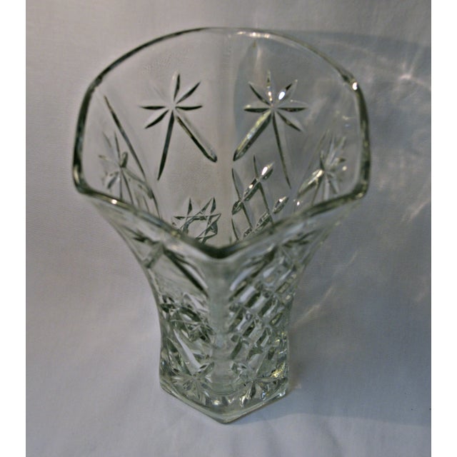 Anchor Hocking Star of David Glass Pieces- Set of 3 For Sale In Miami - Image 6 of 9