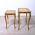Gold Neo-Classical Florentine Nesting Tables, Italy, 1960s, Set of 2 For Sale - Image 8 of 17