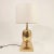 Timeland lamp of the 70s in the style of Philippe Barbier's designs for Maison Barbier. Egg -shaped body sustained in a...