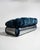 1960s Seating Group in Blue Velvet from Piazzesi, 1960s, Set of 3 For Sale - Image 5 of 10