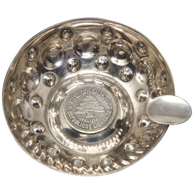 Mid 20th Century Sterling Silver Wine Taster For Sale - Image 13 of 13