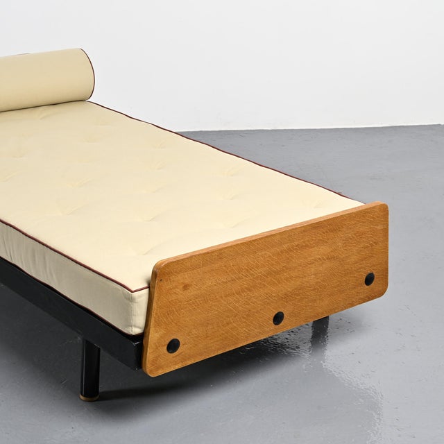 Scal Bed by Jean Prouvé for Steph Simon, 1960s For Sale - Image 12 of 18