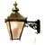 Large Brass Wall Hung Lantern Wall Light, 1960s For Sale - Image 6 of 6