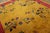 Mustard 1920s Yellow Minimalist Floral Antique Chinese Art Deco Carpet 9' X 11'6" Handknotted Wool Rug For Sale - Image 8 of 13