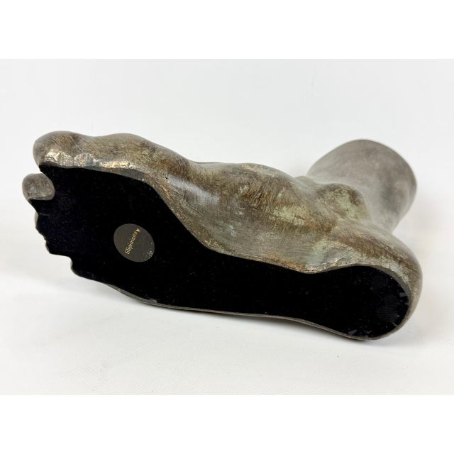 Neoclassical Foot Sculpture from Filipiniana, Sweden, 1990s For Sale - Image 4 of 10