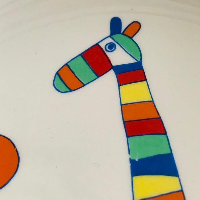 Vintage Mid Century Arabia Kids Children’s Bowl Dish Plate For Sale In Miami - Image 6 of 9