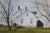 Thomas Puschock Farmhouse Barn Country Landscape Watercolor Painting 28" For Sale - Image 11 of 12