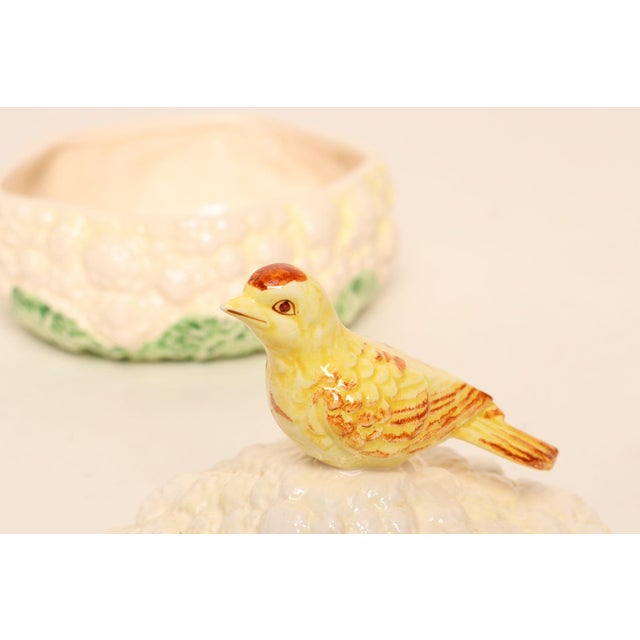Vintage Ceramic "Caulibird" Lidded Dish / Vide Poche by Gloria Vanderbilt for Sigma Taste Setter For Sale - Image 11 of 14