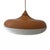 Pendant Lamp in Plastic and White-Orange from Siemens Siform, Germany, 1969 For Sale - Image 3 of 4