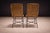 Wood Set of 2 Chairs in Metal & Wicker, Carlo Hauner, 1950s For Sale - Image 7 of 9