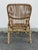 Rattan Armchair in Rattan For Sale - Image 3 of 18
