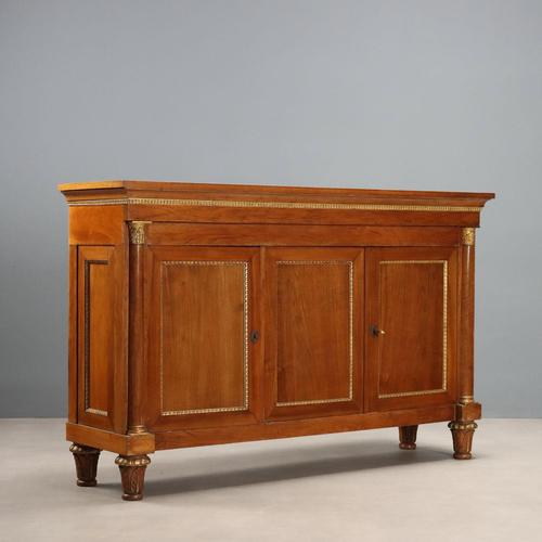Empire Style Sideboard in Walnut For Sale - Image 11 of 11