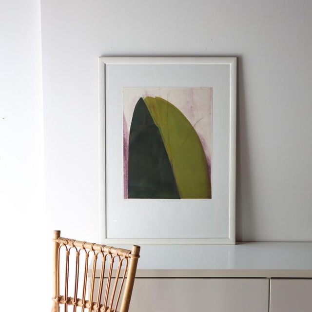 Antonia Dombrowsky, Composition, 2000, Color Etching For Sale - Image 4 of 9