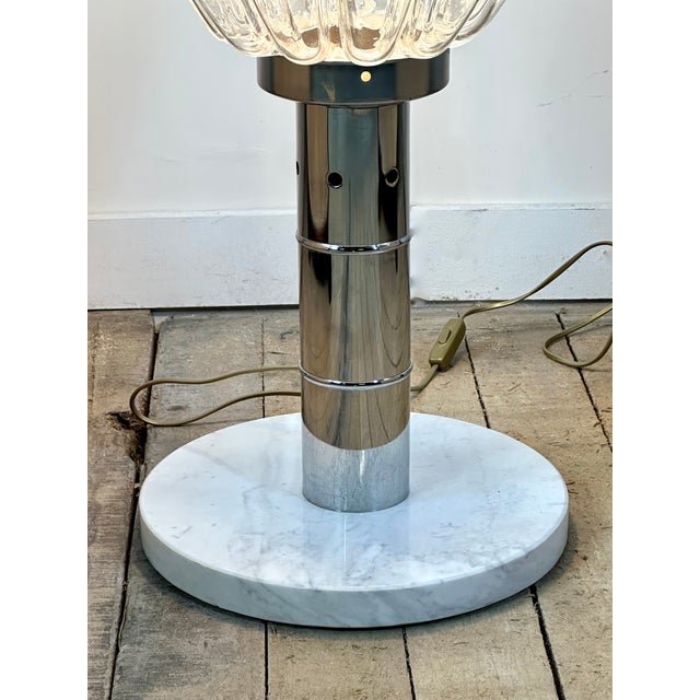 Diamond Lamp in Murano Glass, Italy, 1970s For Sale - Image 4 of 14