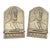 Mid-Century Modern Mid-Century American Brass Folding Bookends With Abraham Lincoln Portraits For Sale - Image 3 of 7