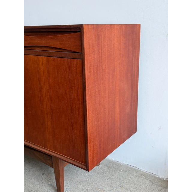 Wood Norwegian Teak Sideboard, Attributed to Gustav Bahus, 1960s For Sale - Image 7 of 12