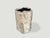 2010s Andrianna Shamaris Abstract High Quality Petrified Wood Side Table For Sale - Image 5 of 5