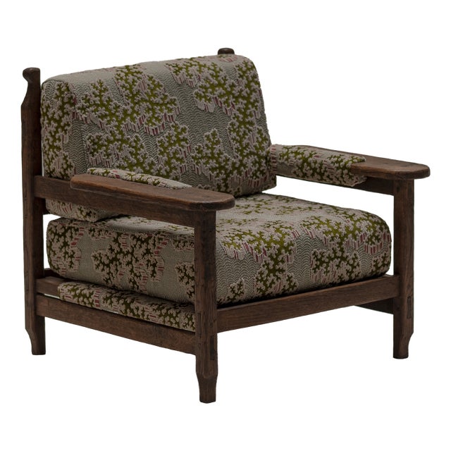 Antique Arts & Crafts Easy Chair, 1890s For Sale