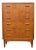 1950s Danish Teak Six Drawer Dresser / Chest of Drawers For Sale