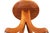1970s Sculptural Stool in Teak with Bowl Seat from Dyrlund, Denmark, 1960s For Sale - Image 5 of 14