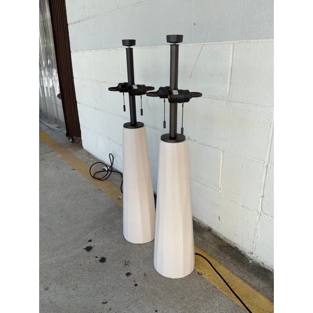 Baker / Barbara Barry Prism Table Lamps - Pair. For Sale In Atlanta - Image 6 of 7