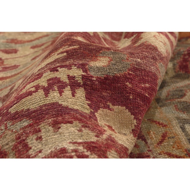 Vintage Turkish Oushak Rug, 04'08 X 10'04 For Sale In Dallas - Image 6 of 10