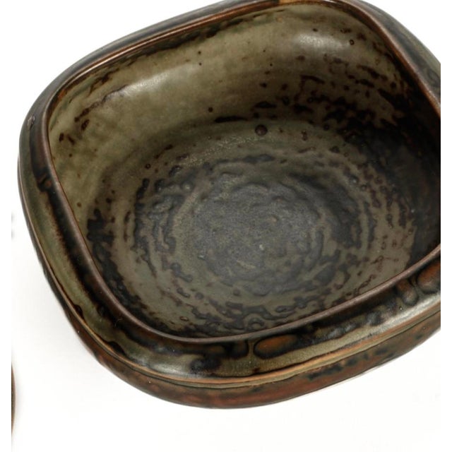 Stone Ceramic Vases by Bode Willumsen and Ejvind Nielsen for Royal Copenhagen, Set of 3 For Sale - Image 7 of 15