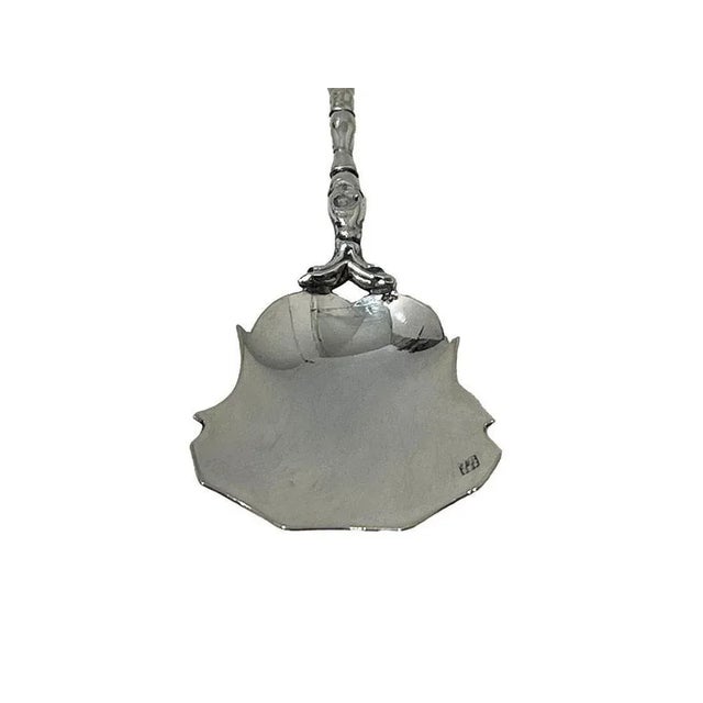 Dutch silver with agate sugar spoon by Jacob van der Ree, 1856-1886 A silver sugar spoon with an agate handle made by the...