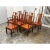 1970s Chinese Rosewood Extension Rosewood Table + Dining Chairs Set, Circa 1970's For Sale - Image 5 of 12
