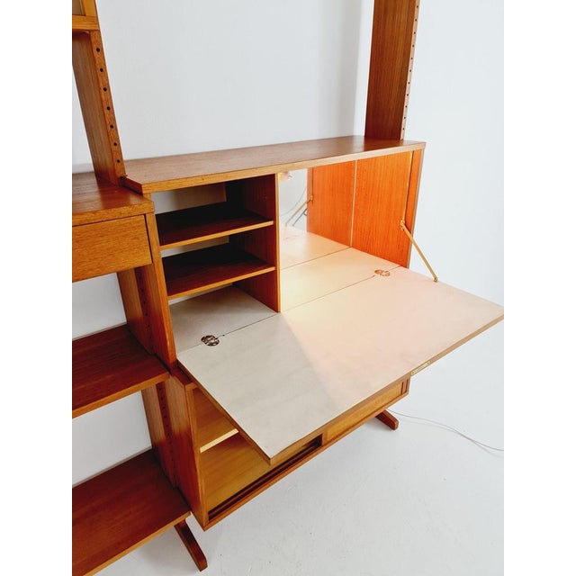 Danish Teak Room Divider from L CHR Larsen & Søn, 1960s For Sale - Image 6 of 11