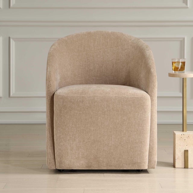 Make A Statement At Your Dining Table With The Harbor Dining Chair. Complete With Sumptuous Curves With Its Unique Barrel...