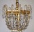 Metal Brass and Lead Crystal Chandelier from Palwa, 1960s For Sale - Image 7 of 14