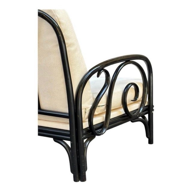 Vintage Italian Armchairs in Beech, 1950, Set of 2 For Sale - Image 9 of 10