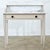 English 19th Century White Marble Top Vanity with New Paint For Sale - Image 15 of 16