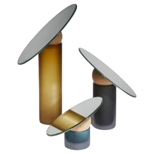 Astra Table Mirrors by Clemence Birot, Set of 3