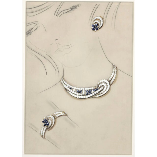 This is an original jewelry design by Pierre Voeltzel of Creation Haute Joaillerie, located on the renowned Place Vendome,...