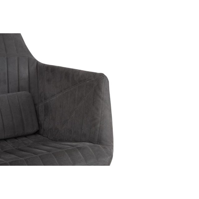 Facet Fabric Armchairs and Stools in Grey by Ligne Roset, Set of 3 For Sale - Image 14 of 18