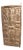 Vintage Dogon Granary Door With Chiwaras /Crocodiles Mali African 75" H For Sale