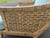 Late 20th Century Pair of McGuire St. Germain Woven Rattan Cane Lounge Chairs For Sale In Naples, FL - Image 6 of 12