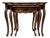Antique French Oak Nesting Tables, Set of 3 For Sale