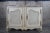 1950s 1950sMid Century French Provincial Serpentine Pink Marble Top Cabinet with Rattan For Sale - Image 5 of 13