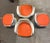 Plastic Set of Four Vintage Knoll Eero Saarinen Tulip Chairs For Sale - Image 7 of 8