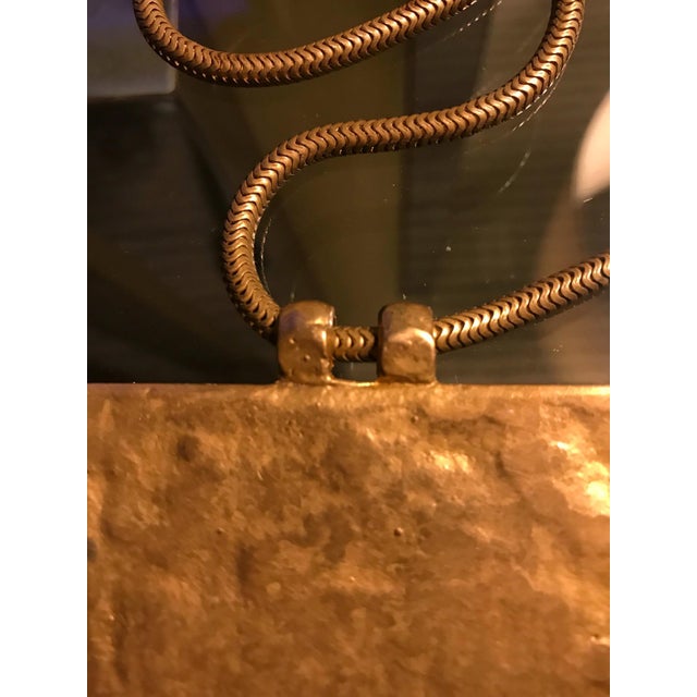 Early Gilt Bronze Necklace by Line Vautrin For Sale - Image 10 of 11