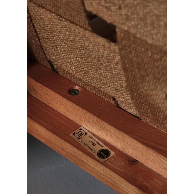 Danish Modern Spoke-Back Sofa by Børge Mogensen attributed to Fritz Hansen, 1963 For Sale - Image 15 of 18